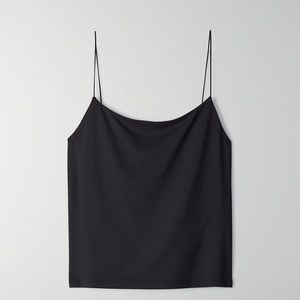 Aritzia Black tiny long tank *brand new with tag*